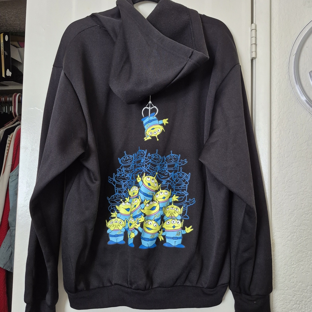Black Graphic Hoodie - Picture 3 of 6